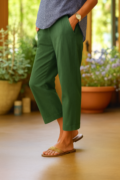 GRAZIELLA™|PANTALONI ESTIVI DRITTI